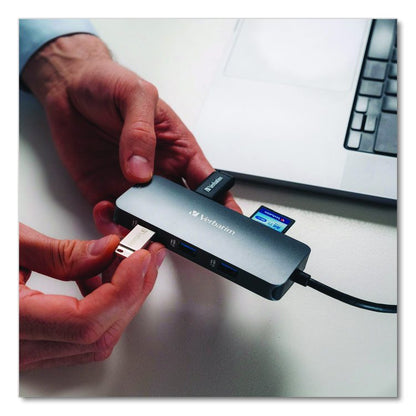 USB-C Pro Multiport Hub9 Port, Gray