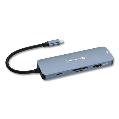 USB-C Pro Multiport Hub8 Port, Gray