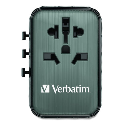 UTA-05 Gan III Universal Travel Adapter, (2) USB-A/(2) USB-C/Quick Charge 4+
