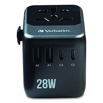 UTA-07 Universal Travel Adapter, (3) USB-A, (3) USB-C