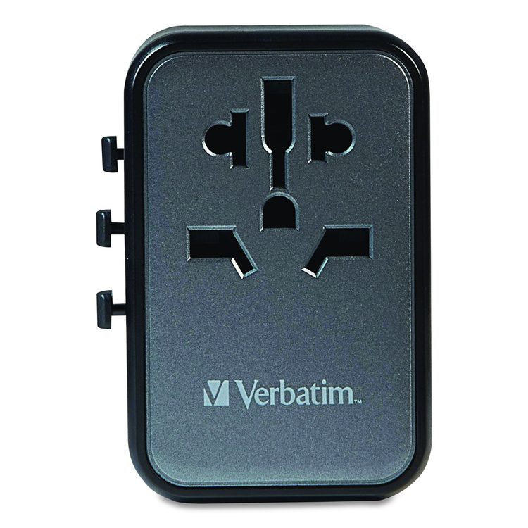 UTA-09 Gan III Universal Travel Adapter, (2) USB-A/(2) USB-C/USB-C with Power Delivery 3.0
