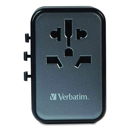 UTA-09 Gan III Universal Travel Adapter, (2) USB-A/(2) USB-C/USB-C with Power Delivery 3.0