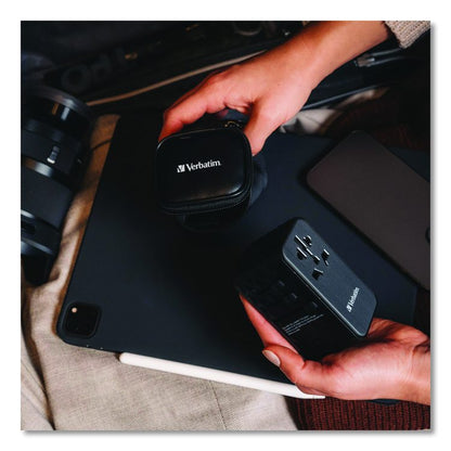 UTA-10 GaN III Universal Travel Adapter, (3) USB-A/(3) USB-C
