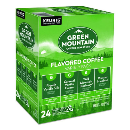 Flavored Variety Coffee K-Cups, Assorted Flavors, 96/Carton