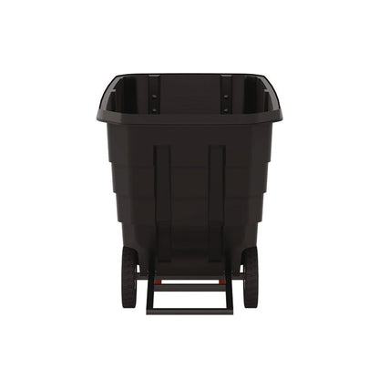 0.5 cu yd Light Duty Tilt Truck, 850 lb Capacity, Black
