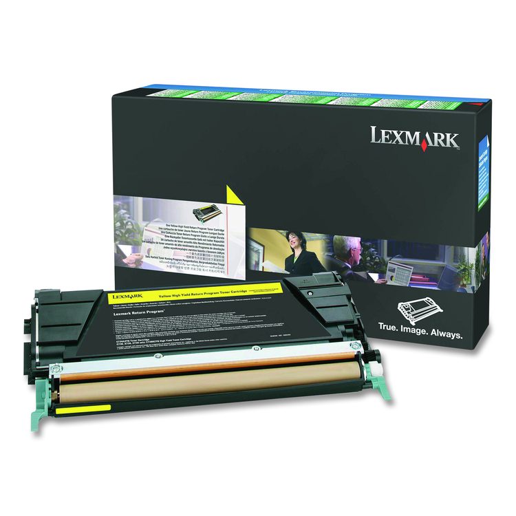 24B5806 Return Program High-Yield Toner, 10,000 Page-Yield, Yellow