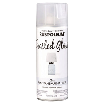 Specialty Frosted Glass Spray Paint, Matte Clear, 11 oz Aerosol Can