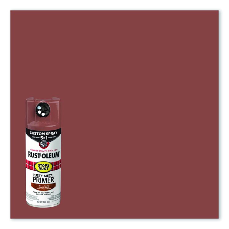 Stops Rust 5-in-1 Spray Paint, Rusty Metal, 12 oz Aerosol Can