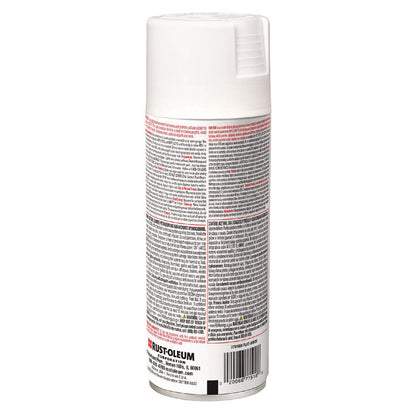 High Heat Enamel Spray Paint, Flat White, 12 oz Aerosol Can