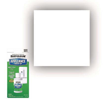 Specialty Gloss White Appliance Epoxy Touch, Gloss White, 0.6 oz Bottle, 6/Carton