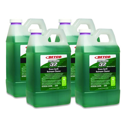 FastDraw 32 Green Earth Restroom Cleaner, Citrus Floral Scent, 2 L Bottle, 4/Carton