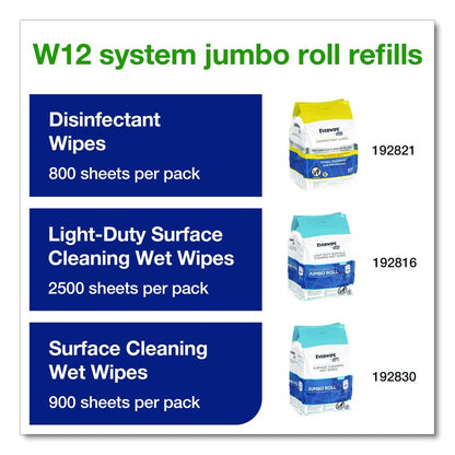 Stainless Steel Wet Wipe Stand, 15 x 15 x 37.25, Stainless Steel