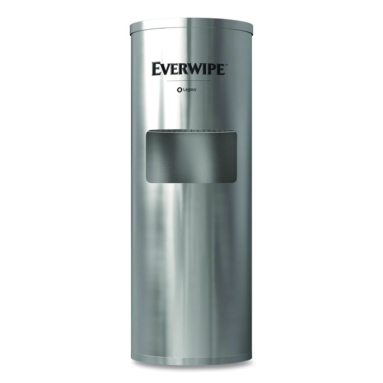 Stainless Steel Wet Wipe Stand, 15 x 15 x 37.25, Stainless Steel