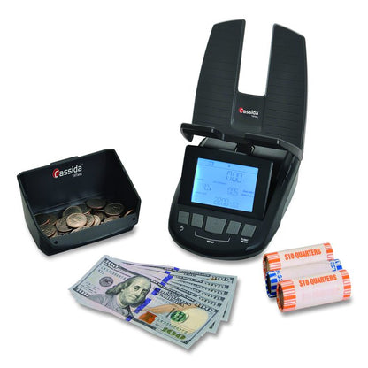 TillTally Money Scale, 1 lb Capacity, 6 x 3 Platform, Black