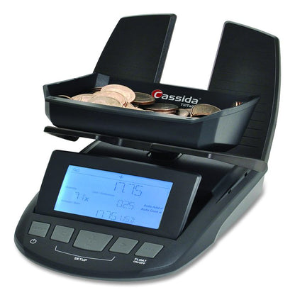 TillTally Money Scale, 1 lb Capacity, 6 x 3 Platform, Black