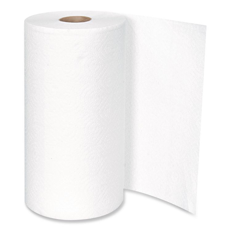Kitchen Roll Towel, 2-Ply, 11 x 8.5, White, 250/Roll, 12 Rolls/Carton