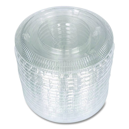 Souffle/Portion Cup Lids, Fits 3.25 oz to 5.5 oz Portion Cups, Plastic, Clear, 2,500/Carton