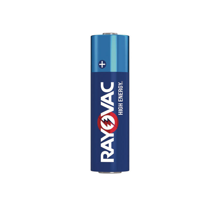 High Energy Premium Alkaline AA Batteries, 4/Pack