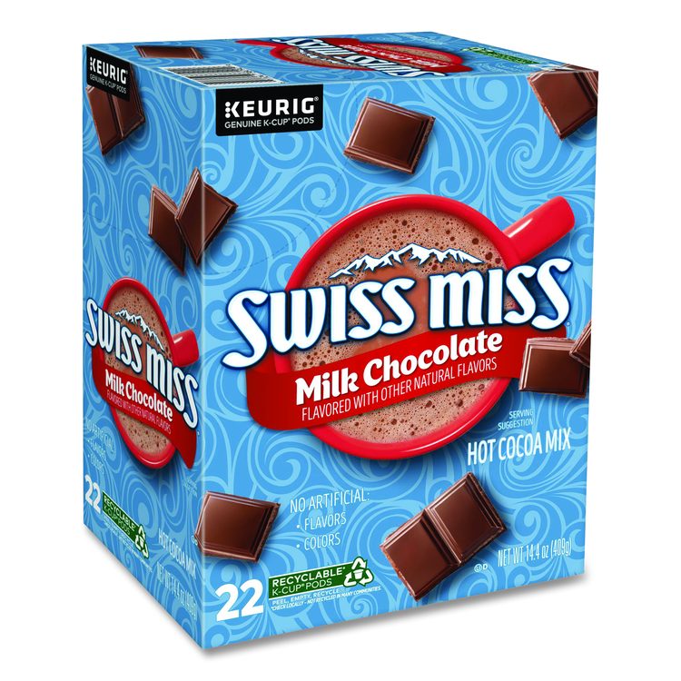 Milk Chocolate Hot Cocoa K-Cups, 22 Pods/Box