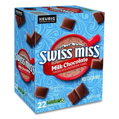 Milk Chocolate Hot Cocoa K-Cups, 22 Pods/Box