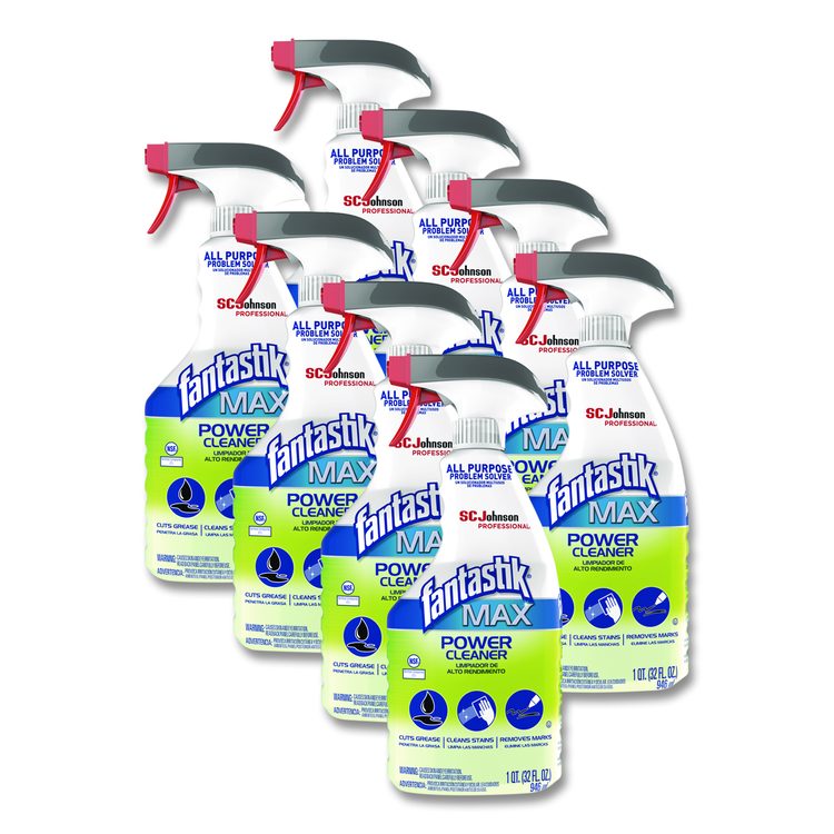 Power Cleaner, 32 oz Spray Bottle, 8/Carton