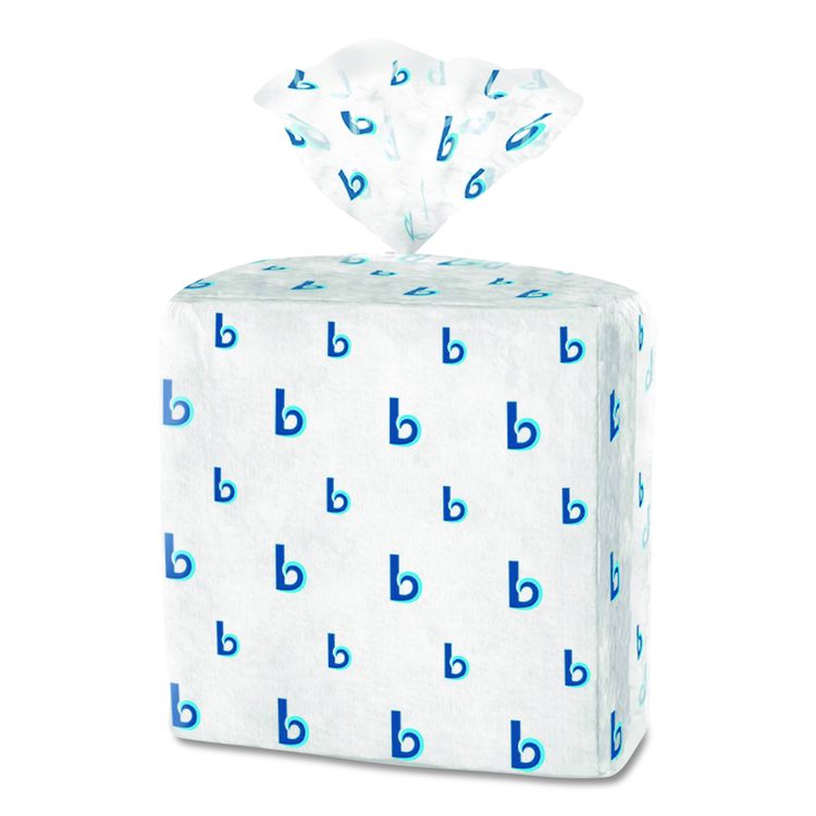 Hydrospun Wipers, 1-Ply, 12 x 13, White, 50/Bag, 18 Bags/Carton