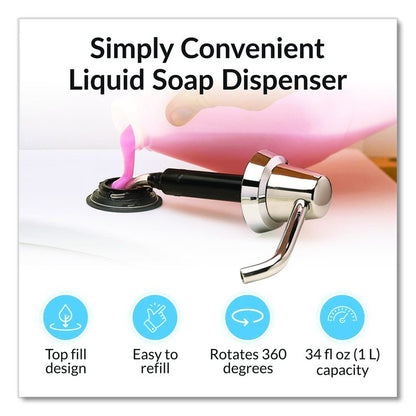 Bottle Cap for B-22 Soap Dispenser, Black