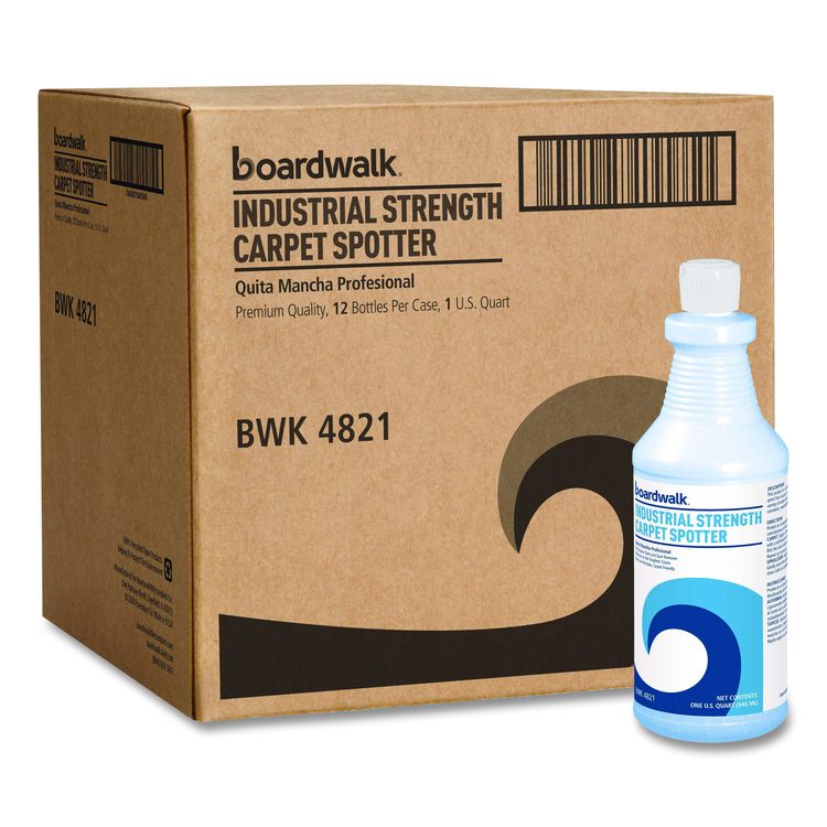Industrial Strength Carpet Spotter, Unscented, 32 oz Bottle, 12/Carton