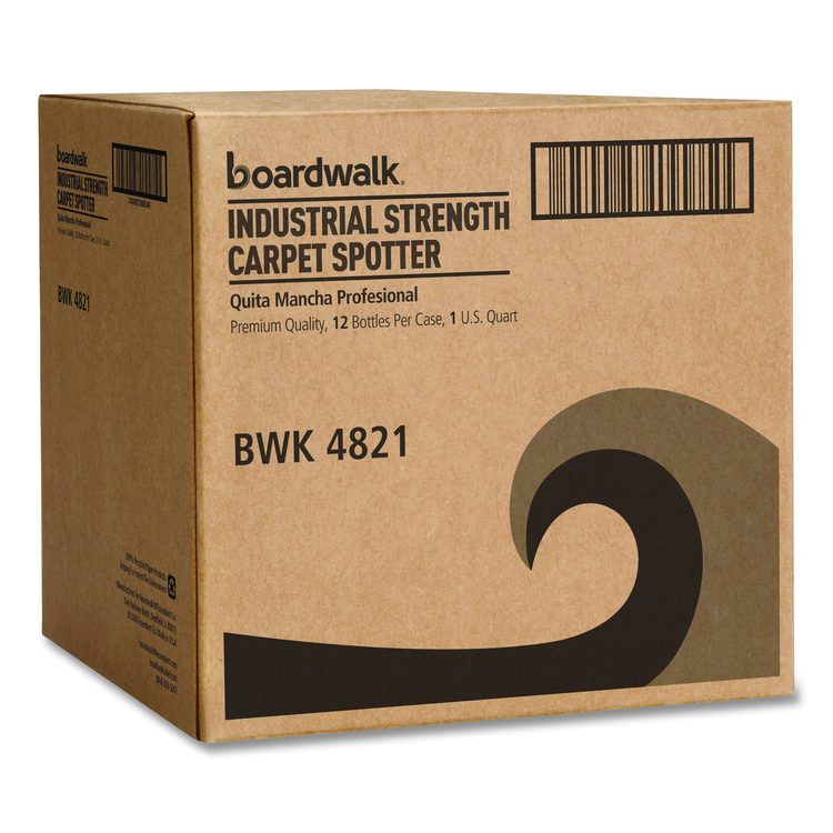 Industrial Strength Carpet Spotter, Unscented, 32 oz Bottle, 12/Carton