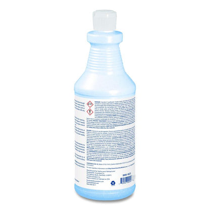 Industrial Strength Alkaline Drain Cleaner and Clog Remover, 32 oz Bottle, 12/Carton