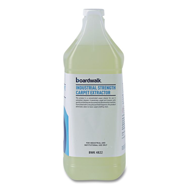 Industrial Strength Carpet Extractor, Clean Scent, 1 gal Bottle