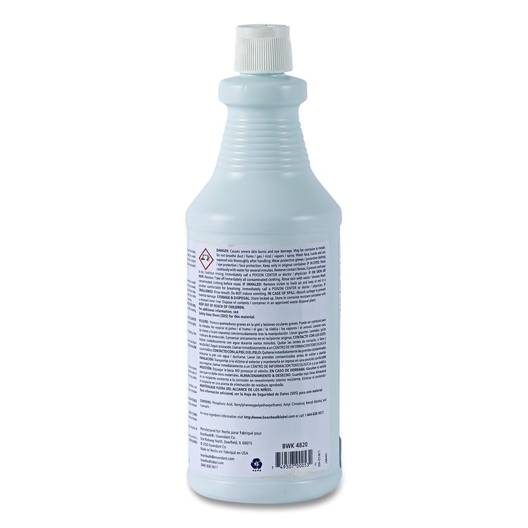 Industrial Strength RTU Porcelain Bowl and Tile Cleaner, 32 oz Bottle