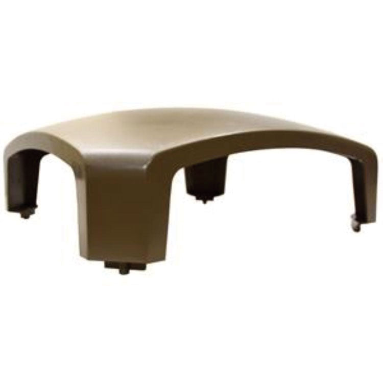 Dome Top for Landmark Series Waste Receptacle, Square, 26 x 16 x 11.25, Driftwood