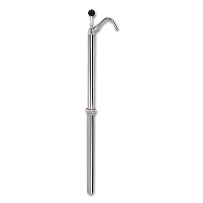 Bottle Pump, 22 oz Output, Steel, 42.5" Tall, Chrome, 6/Carton