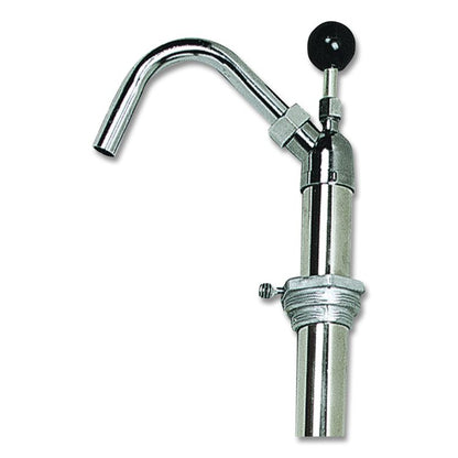 Bottle Pump, 22 oz Output, Steel, 42.5" Tall, Chrome, 6/Carton