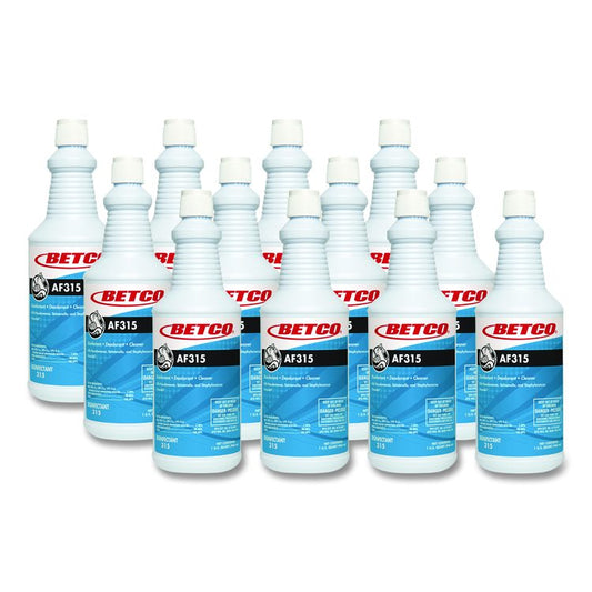 AF315 Disinfectant Cleaner, Citrus Floral Scent, 32 oz Bottle (Each)