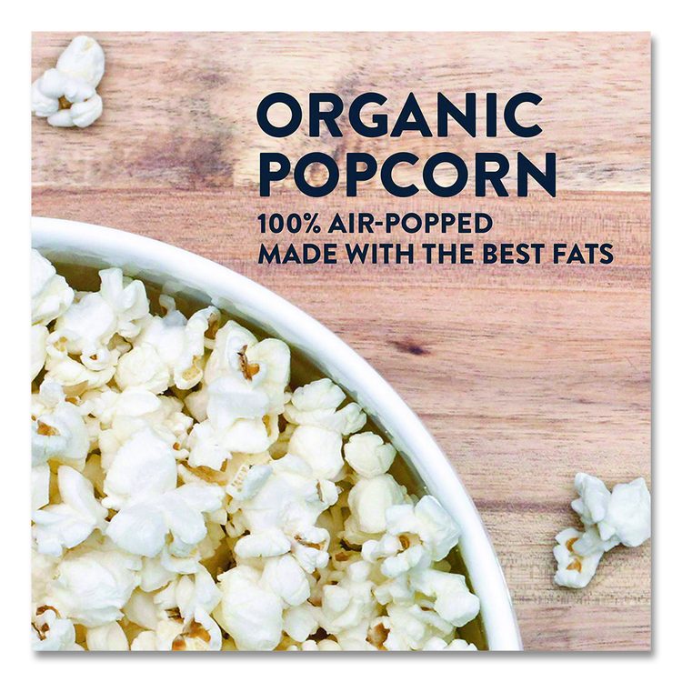 Himalayan Pink Salt Organic Popcorn, Salt, 0.46 oz Bag, 24/Carton