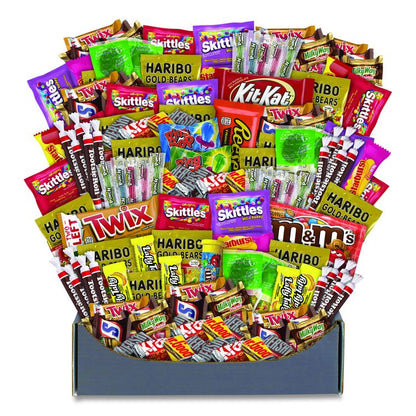 No Tricks Just Treats Halloween Box, Assorted Varieties, 140 Count