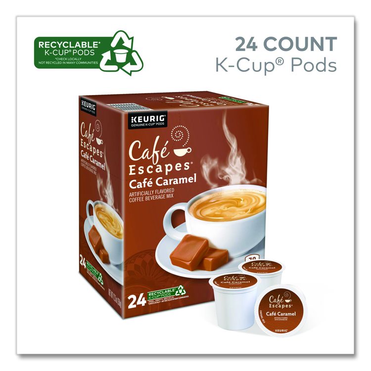 Cafe Caramel K-Cups, 24/Box