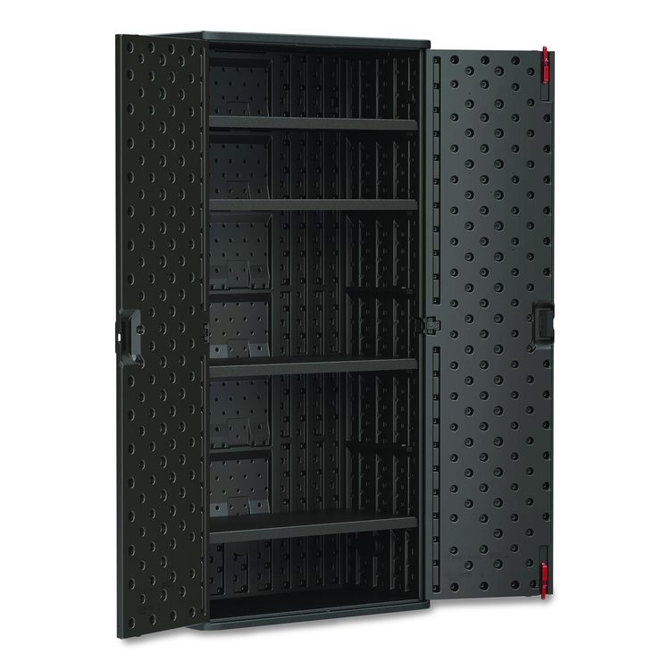 Mega Tall Storage Cabinet, 40 x 20.25 x 80.25, Gray