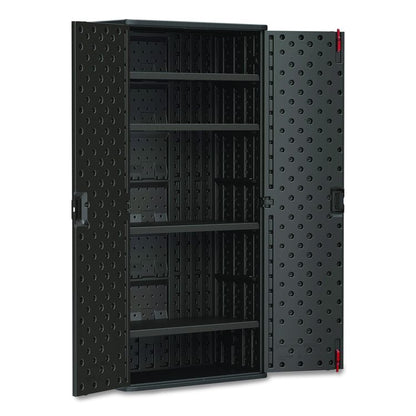 Mega Tall Storage Cabinet, 40 x 20.25 x 80.25, Gray