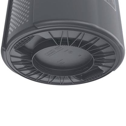 Utility Trash Can, 56.9 gal, Plastic, Gray