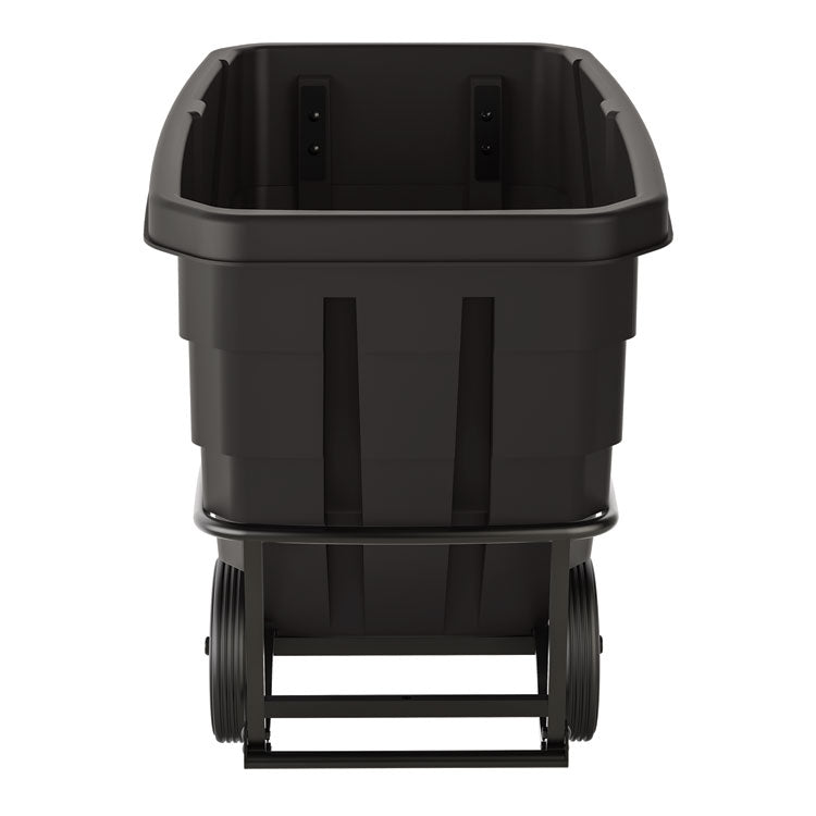 0.75 cu yd Standard Duty Tilt Truck, 1,300 lb Capacity, Black