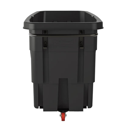 0.75 cu yd Light Duty Tilt Truck, 750 lb Capacity, Black