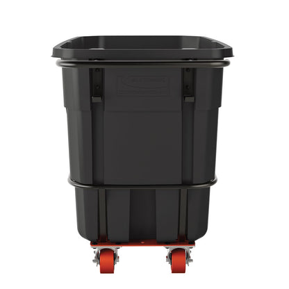 0.5 cu yd Heavy Duty Tilt Truck, 1,350 lb Capacity, Black