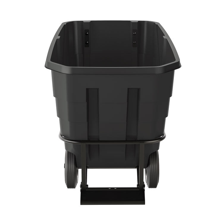 0.5 cu yd Heavy Duty Tilt Truck, 1,350 lb Capacity, Black