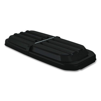 3/4 Cubic Yard Tilt Truck Lid, 31.69 x 67 x 6.9, Black