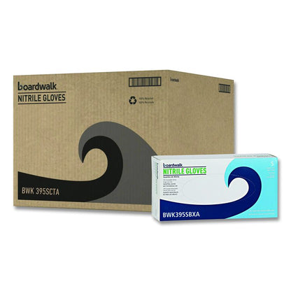 Blue Disposable Nitrile Gloves, 370 Series, Powder-Free, Small, 3 mil Thick, 9.5" Long, Blue, 100/Box, 10 Boxes/Carton