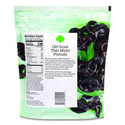 Thin Mints Pretzels, Mint Chocolate, 20 oz Bag