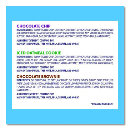Kid Organic Zbar Granola Bars Variety Pack, Assorted Flavors, 1.27 oz Bar, 36/Carton